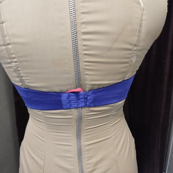 La SENZA Royal Blue Bejeweled Strapless Bra - Size 36D - Picture 4 of 6